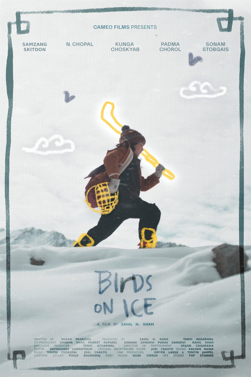 Birds on Ice film poster