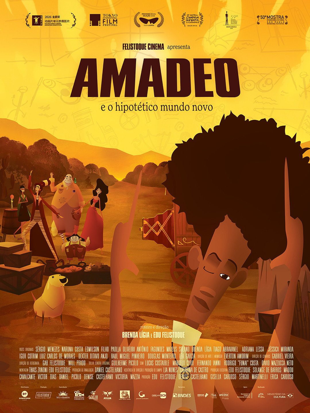 Amadeo and the Hypothetical New World电影海报