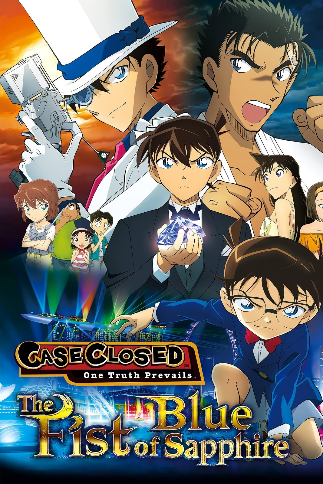 Detective Conan: The Fist of Blue Sapphire film poster