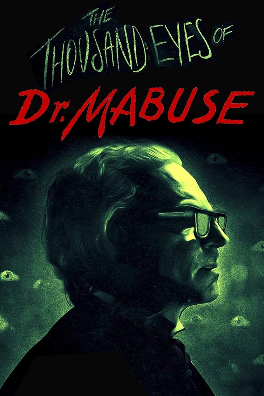The Thousand Eyes of Dr. Mabuse film poster